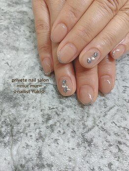 プライベート ネイルサロン マーマ(murmur)/スキニーフレンチ