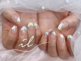 ダブルフレンチネイル