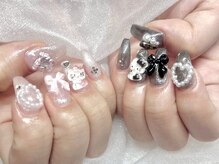 モカ 心斎橋(moca by Lee)/【Aina】キャラクターネイル