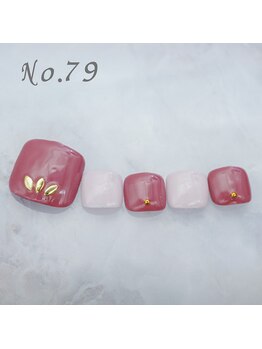 はあとねいる 枚方店/フットネイル：No.79