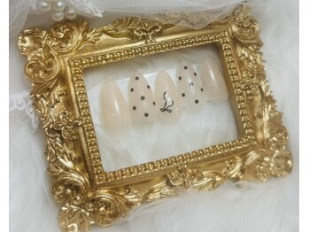 定額ドットネイル/リボン/大人