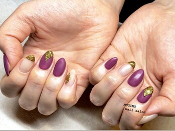 ムギモ(MUGIMO)/グリッターネイル