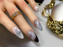 ネイルズミューコ(nail's MyuCo)/雪景色デザイン