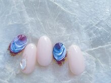 モグネイル(Mogunail)/7.8月定額B ニュアンスネイル