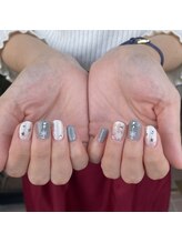 白べぇーっ 本店 湊町店/冬ネイル