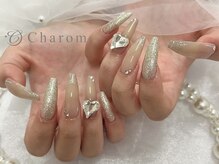 チャロム(Charom)/ミルクティーベージュネイル