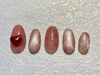 アブニール 大山台店(AVENIR)/ハートドットネイル