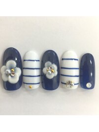 フラワーネイル￥12980