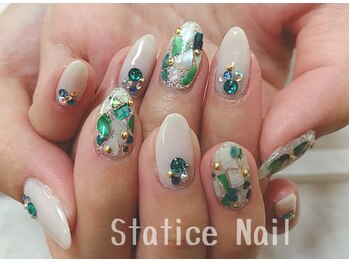 スターチス ネイル(Statice Nail)/フリーオーダーゴージャス