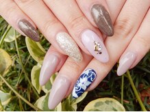 フラッシュネイル フレンテ西宮店/除去付デザイン定額コ-ス◇