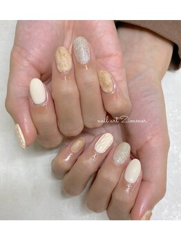 ネイルアート ジマー/60minart コース¥6990
