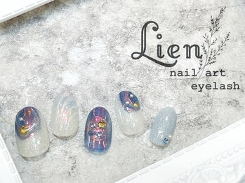 リアン 川崎店(Lien)/イベントネイル★パーツ埋め込み