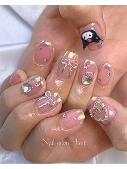 ヒスイ(Hisui)/オーロラフレンチ×パーツ