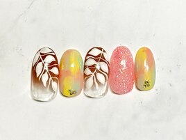プチアート定額ネイル¥6980