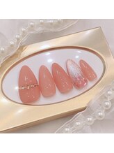 ネイルポット(Nail Pot)/シンプル　ハートネイル