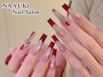 ナユキ 北千住店(NA.YUKI)/高級感赤フレンチマグネット