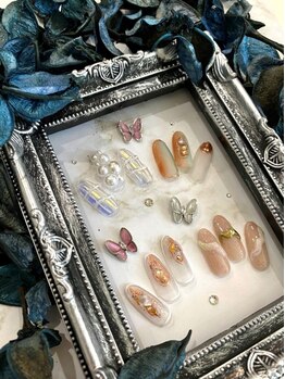 AzurNail-京王代田橋店-【5/30 NEW OPEN(予定)】の写真/【オフ込シンプルデザイン¥4200/無制限ART2本付¥4800】全メニューオフ込!何度来ても同じ価格★当日予約OK♪