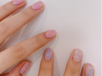 シェリーラメール 渋谷(cherielamer)/もやもやネイル ¥7,680