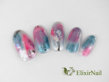 エリクサーネイル 池袋(Elixir Nail)/定額a シンプル/クーポン使用