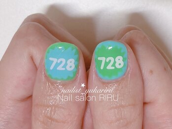 リル(RIRU)/ライブネイル/推しネイル