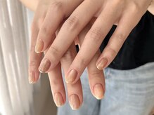 ブランロール 中目黒店(Blanl'or)/ゴールドフレンチネイル