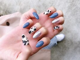 アニマル柄ネイル