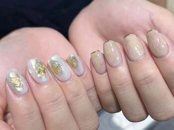 エリンカネイル バイ レシッド 武蔵小杉(erincanail by rcid)/デザインD　/持ち込みデザイン