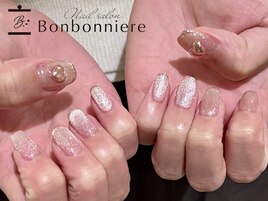ミラースキニーフレンチネイル