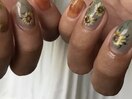 ひまわりネイル