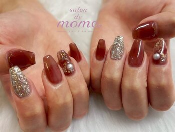 サロン ド モモ(salon de momo)の写真/【可愛いをずっと楽しめる♪何度でも同じお値段！】オフィスデザイン（オフ込み）¥6600～