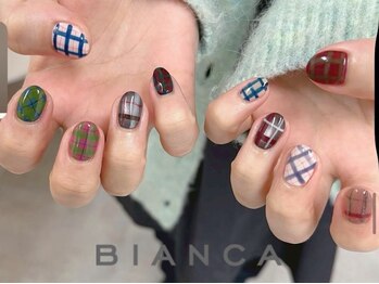 チェックネイル★ ¥10,300