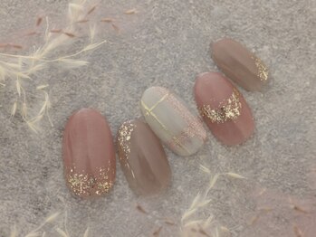 まつげアンドネイル アンジー(ANGIE)の写真/【2色まで変更無料×配色マジック】ネイリストと創る春色オーダーデザインと満足感を実感♪