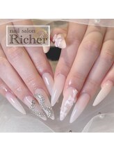 エスフィーネイルサロン リシェル(Esfy nailsalon Richer)/長さだしシンプルコース