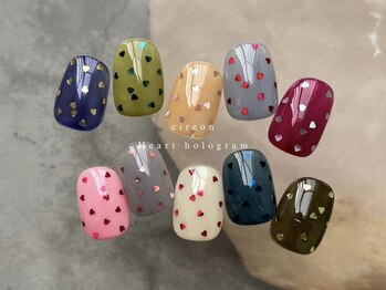 マノン 北堀江(Manon)の写真/圧巻のバリエーション！人気のマグネット多数ご用意♪センスの良いスタッフがパーツ風にジェルで再現★