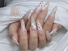 ウメネイルスタジオ(UME NAIL STUDIO)/長さだしやり放題×つけ放題