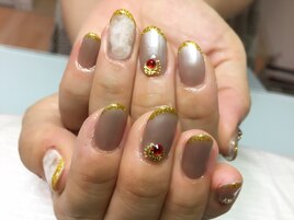 秋ネイル