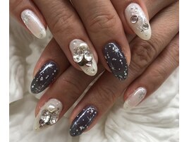 キラキラ☆クリスマスネイル