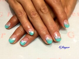 ホロ入りＷグラデーション