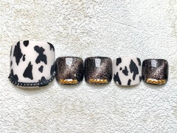 レイネイル 岐阜茜部店(RAY NAIL)/牛柄マグネット