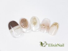 エリクサーネイル 五反田(Elixir Nail)/定額a シンプル／クーポン使用