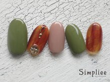 シンプリー ネイルアンドアイラッシュ 祖師谷大蔵店(Simpliee Nail&Eyelash)/ワンカラーネイル