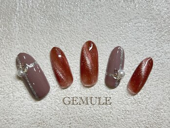 ネイルアンドアイラッシュ ジェムール 川越店(Nail&Eyelash GEMULE)/クリスマスデザイン