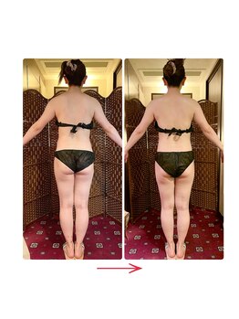 花音/2回ケアでお尻がキレイおん