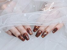 イル 神戸店/ブラウン×ハートホロ