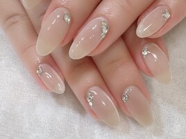 マグネットシンプルデザインネイ
