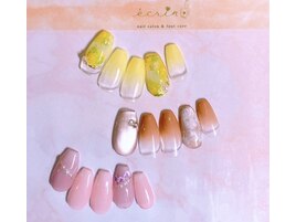 お花手描きアート★ミモザ★