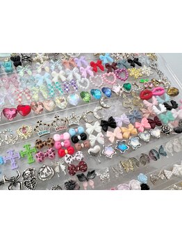 カラー・パーツの種類が豊富