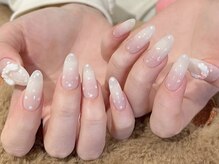 ナオミ 新宿店(Naomi)/グラデーション・ネイル長さ出し