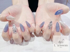 マグネットネイル＋埋め尽くし