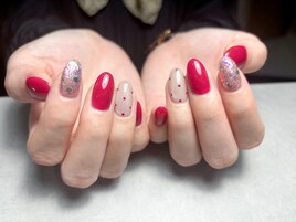 【ピンクネイル】